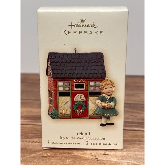 2007 HALLMARK KEEPSAKE ORNAMENT QSR8019 IRELAND JOY TO THE WORLD COLLECTION - Picture 2 of 11